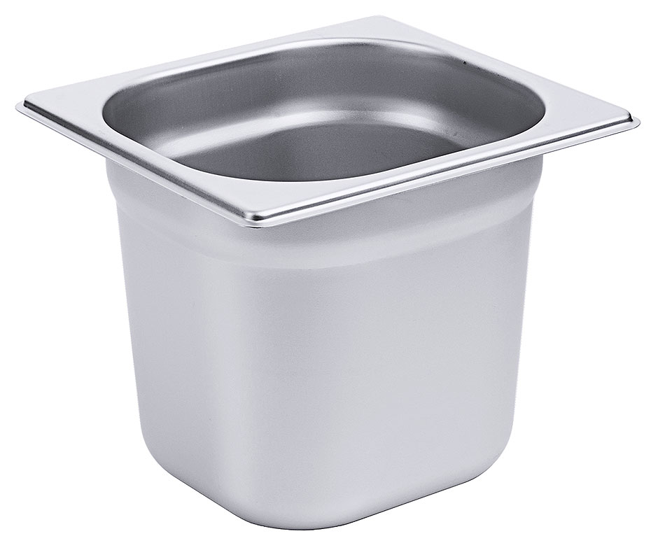 Contenitore GN 1/6 - Profondità 150 mm - Volume 2,40 Litri Contenitore GN 1/6 - Profondità 150 mm - Volume 2,40 Litri