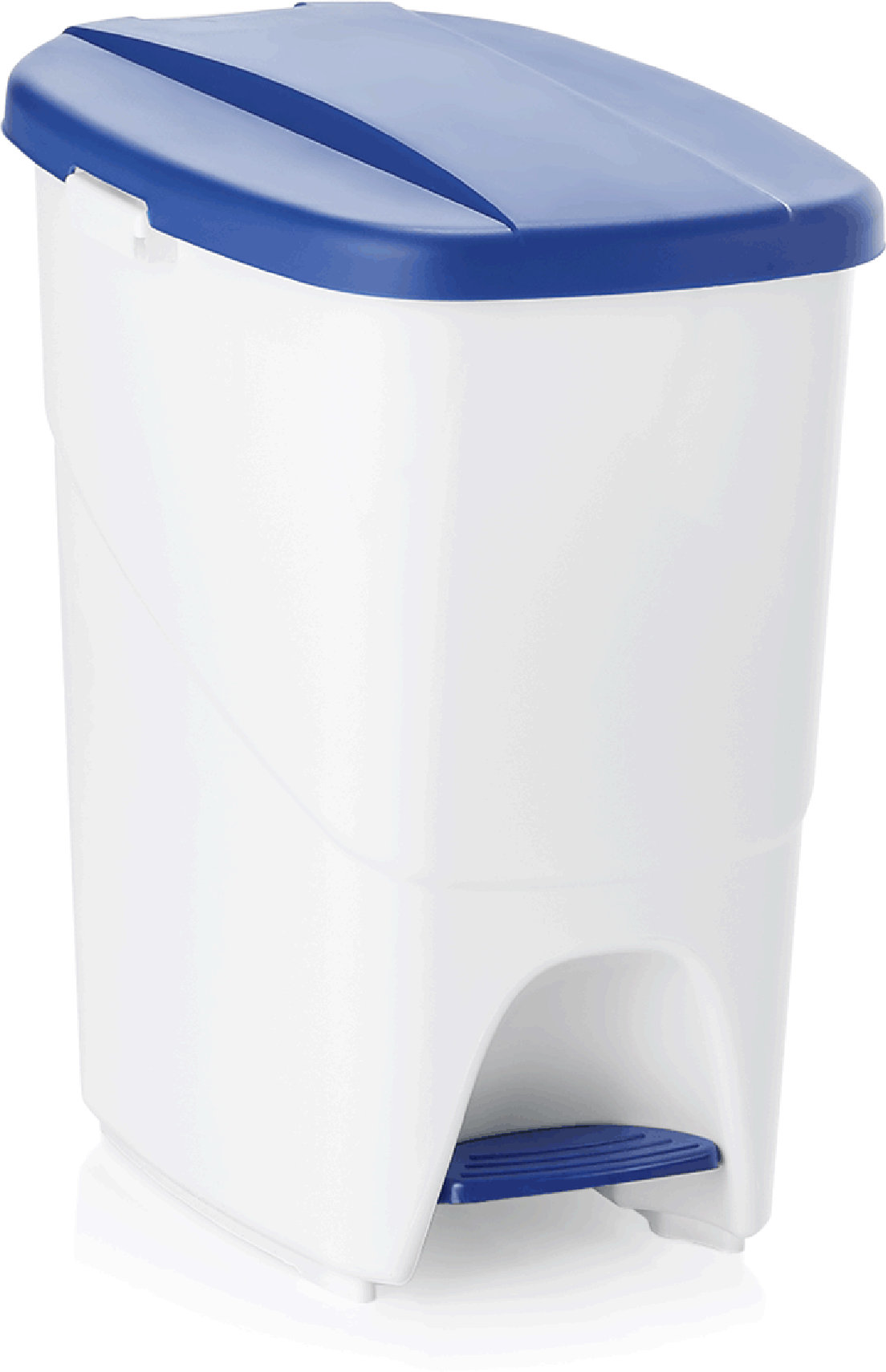 Pattumiera a pedale con coperchio blu, 25 Lt in Polipropilene Pattumiera a pedale con coperchio blu, 25 Lt in Polipropilene