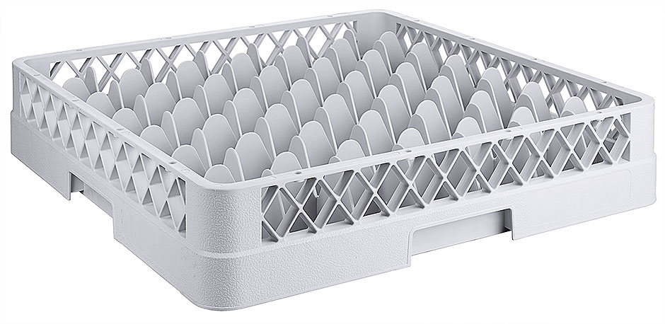 Cestello per bicchieri con 49 scomparti Ø bicchiere 6,0 cm Cestello per bicchieri con 49 scomparti Ø bicchiere 6,0 cm