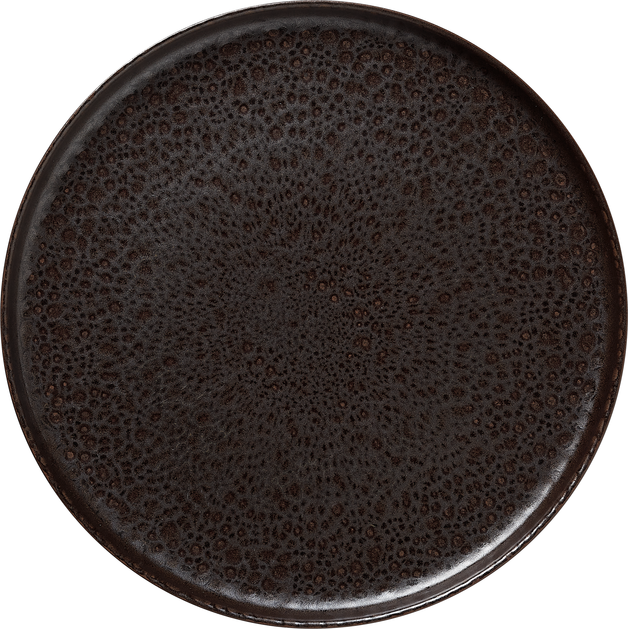 ROCKZZERO® ONE – Piatto piano, Ø 33,0 cm, serie Metallic Brown