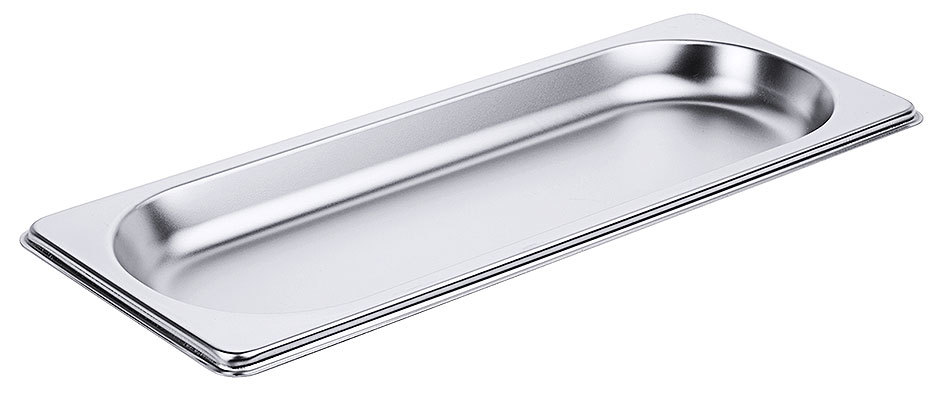 Contenitore GN 2/8 - Profondità 20 mm - Volume 0,50 Litri Contenitore GN 2/8 - Profondità 20 mm - Volume 0,50 Litri