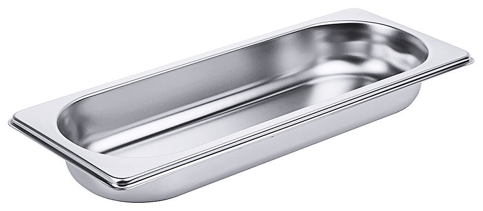 Contenitore GN 2/8 - Profondità 40 mm - Volume 1,00 Litri