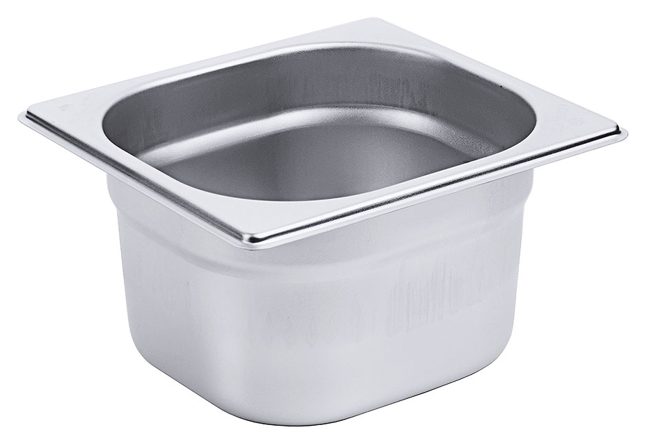 Contenitore GN 1/6 - Profondità 100 mm - Volume 1,60 Litri