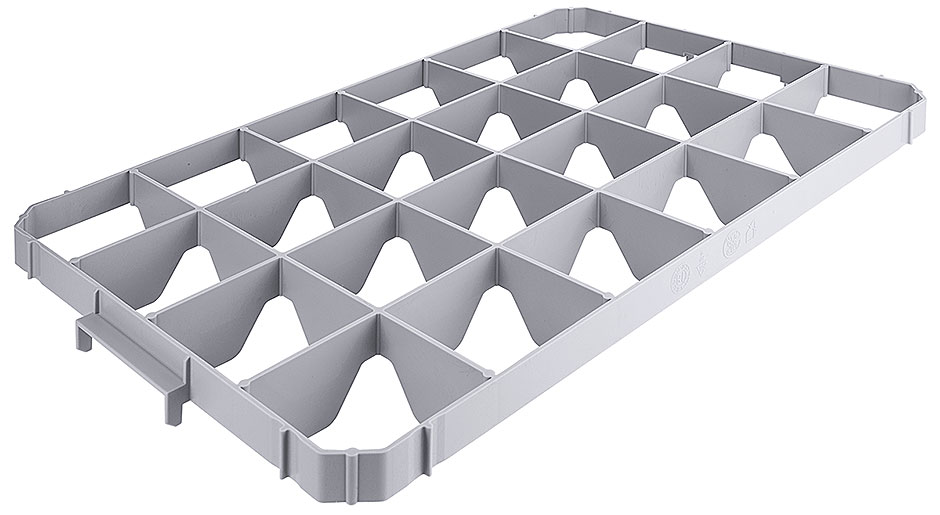 Cestello per 24 Bicchieri, Superiore