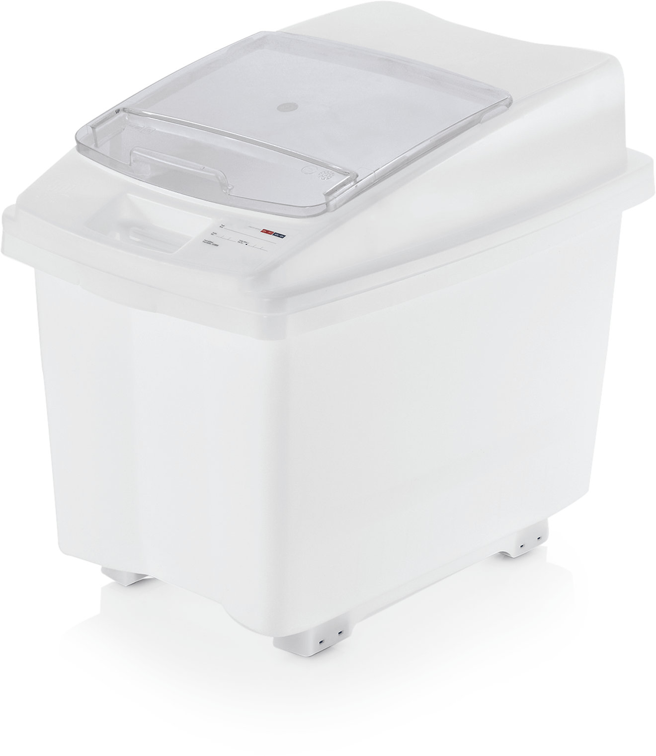 Contenitore HACCP per Alimenti 80 L, in HDPE, 66x43x55 cm Contenitore HACCP per Alimenti 80 L, in HDPE, 66x43x55 cm