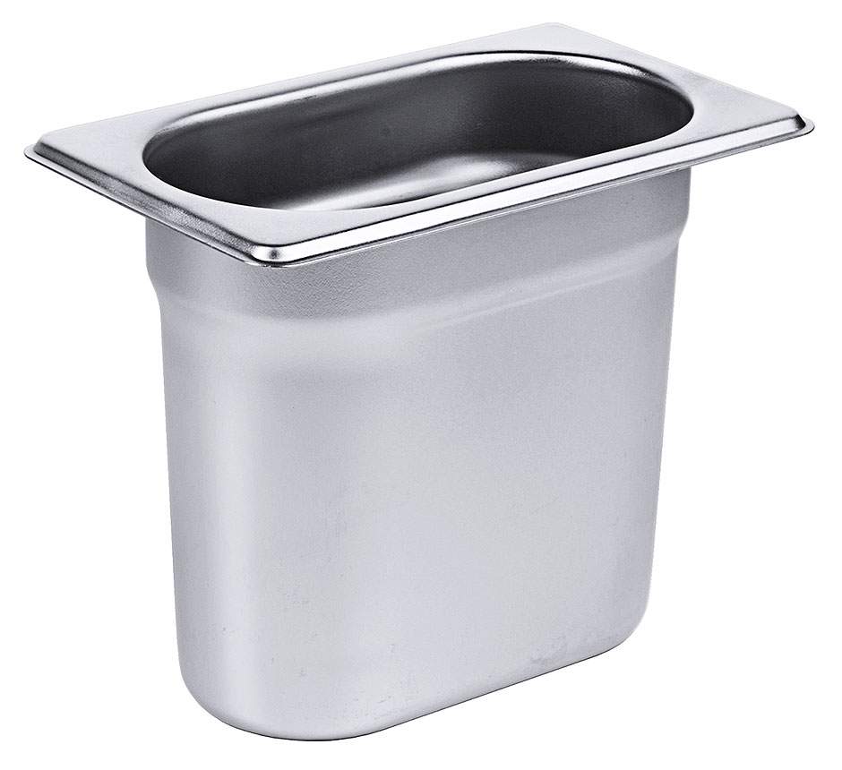 Contenitore GN 1/9 - Profondità 150 mm - Volume 1,50 Litri Contenitore GN 1/9 - Profondità 150 mm - Volume 1,50 Litri