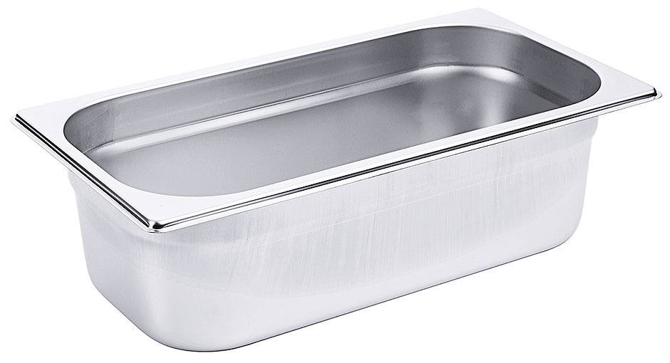 Contenitore GN 1/3 - Profondità 100 mm - Volume 4,00 Litri Contenitore GN 1/3 - Profondità 100 mm - Volume 4,00 Litri