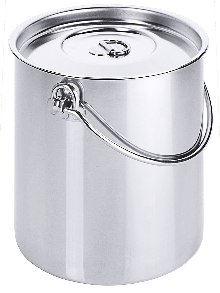 Secchio Cilindrico Ø 15,5 cm - 3 Litri - senza Cerchio di Base Secchio Cilindrico Ø 15,5 cm - 3 Litri - senza Cerchio di Base