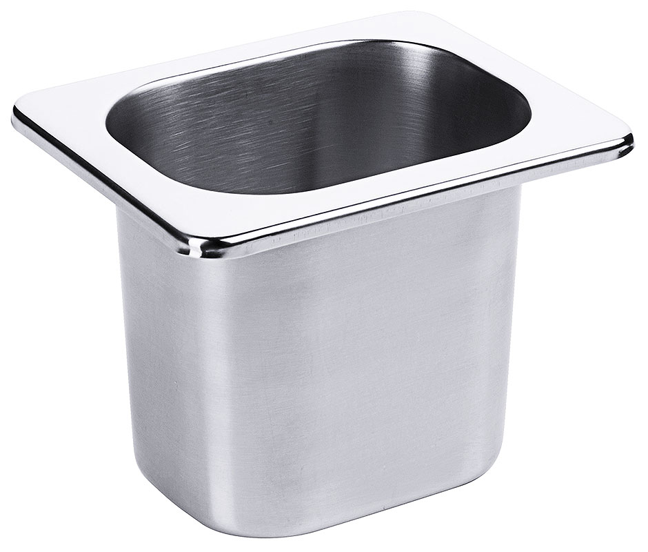 Contenitore GN 1/24 - Profondità 100 mm - Volume 0,75 Litri Contenitore GN 1/24 - Profondità 100 mm - Volume 0,75 Litri