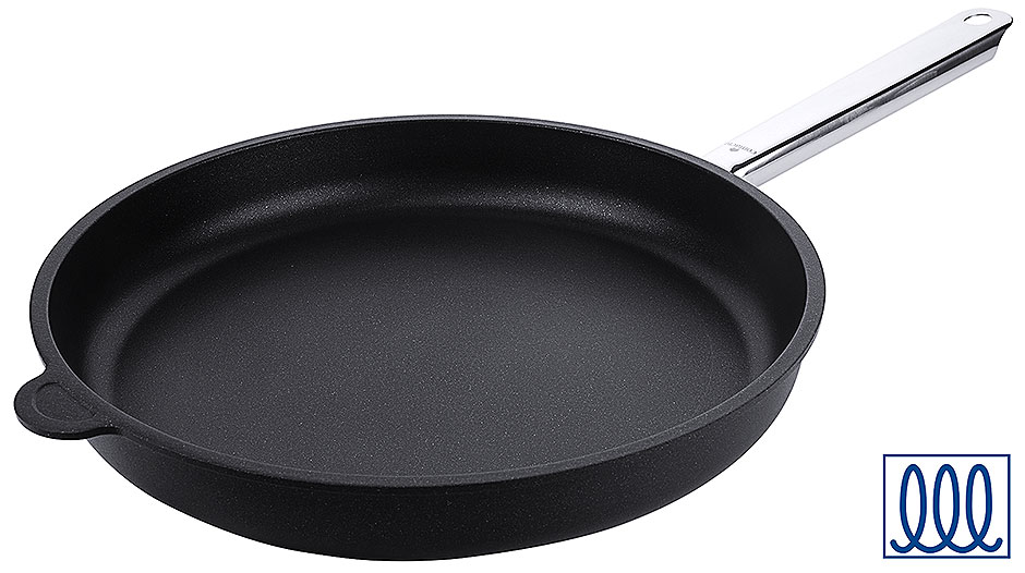 Padella in Alluminio Fuso Ø 32 cm, Altezza 5,0 cm, Ø fondo 29,0 cm