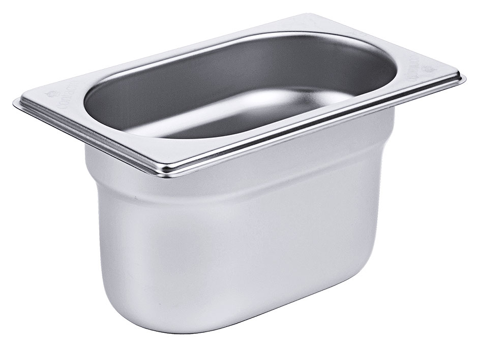 Contenitore GN 1/9 - Profondità 100 mm - Volume 1,00 Litri Contenitore GN 1/9 - Profondità 100 mm - Volume 1,00 Litri