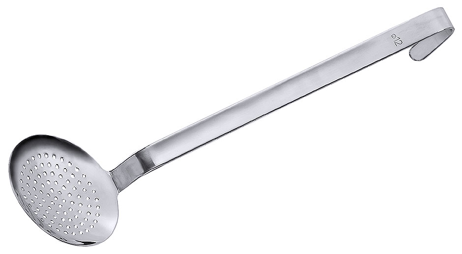 Schiumarola senza saldature Ø 8,0 cm, Stelo 32,5 cm Schiumarola senza saldature Ø 8,0 cm, Stelo 32,5 cm