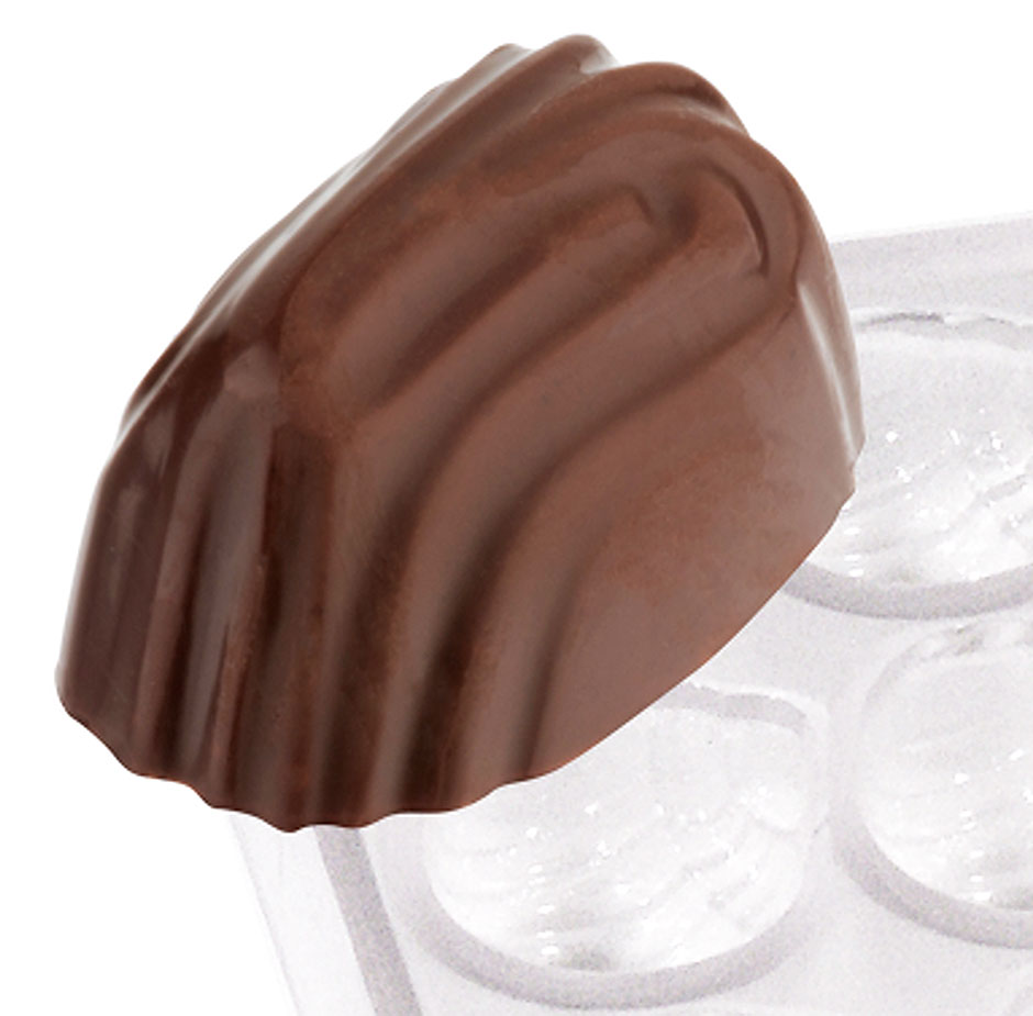 Pralinenform Überzug - Log 20,0 x 31,0 x 17,0 mm - Formen 21 Pralinenform Überzug - Log 20,0 x 31,0 x 17,0 mm - Formen 21