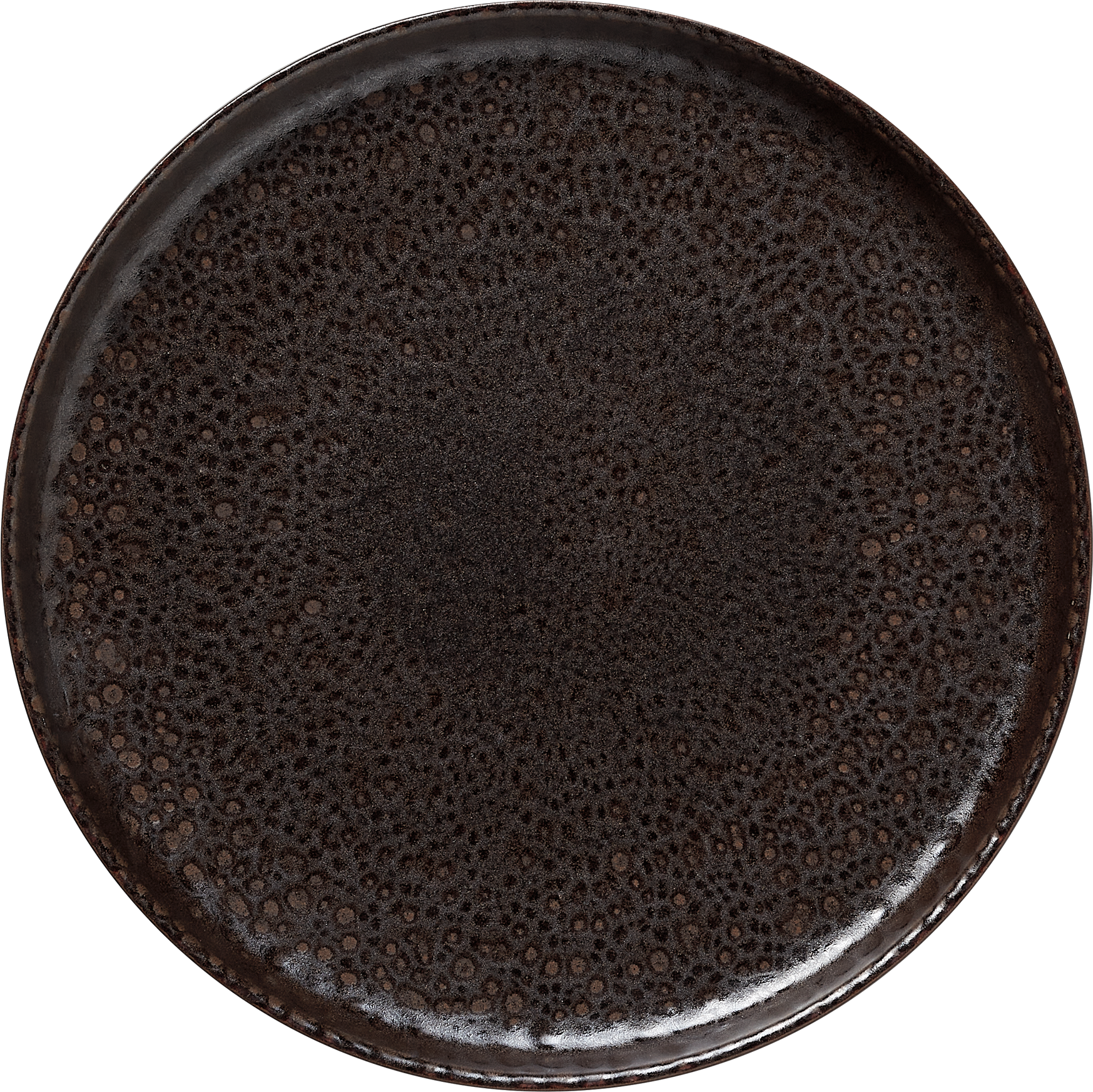 ROCKZZERO® ONE – Piatto piano, Ø 28,0 cm, serie Metallic Brown