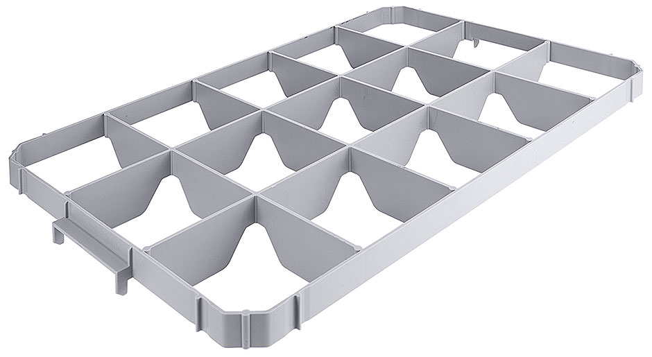 Cestello per 15 Bicchieri, Superiore