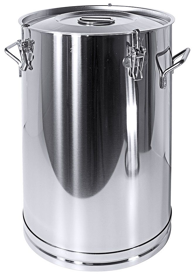 Contenitore Ø 55,0 cm, Capacità 150 Litri, con Coperchio e Chiusura Contenitore Ø 55,0 cm, Capacità 150 Litri, con Coperchio e Chiusura