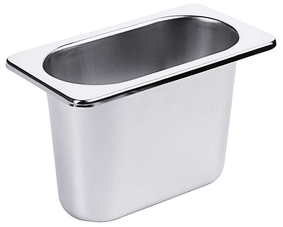 Contenitore GN 1/12 - Profondità 100 mm - Volume 0,60 Litri