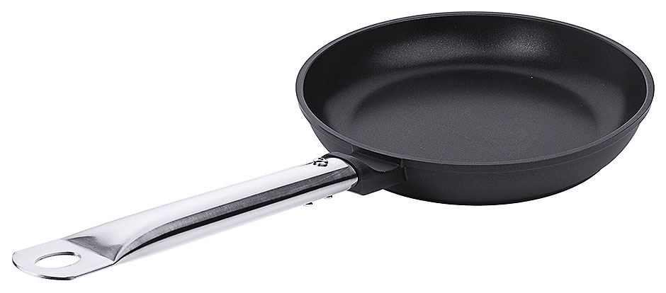 Padella Lionese in Alluminio Fuso Ø 24 cm – Manico 22 cm