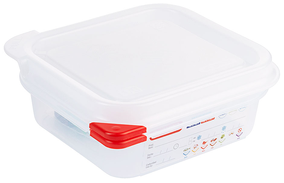 Contenitore Gastronorm GN 1/6 H 65 mm, HACCP, Volume 1,1 L Contenitore Gastronorm GN 1/6 H 65 mm, HACCP, Volume 1,1 L