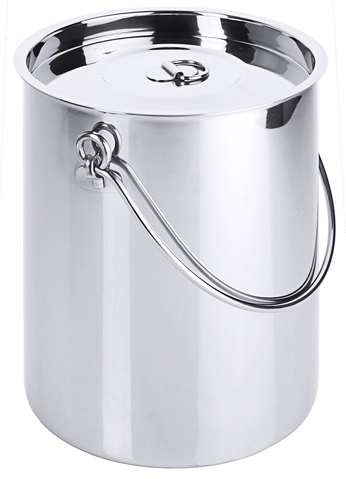 Secchio Cilindrico Ø 17,5 cm - 5 Litri - senza Cerchio di Base Secchio Cilindrico Ø 17,5 cm - 5 Litri - senza Cerchio di Base