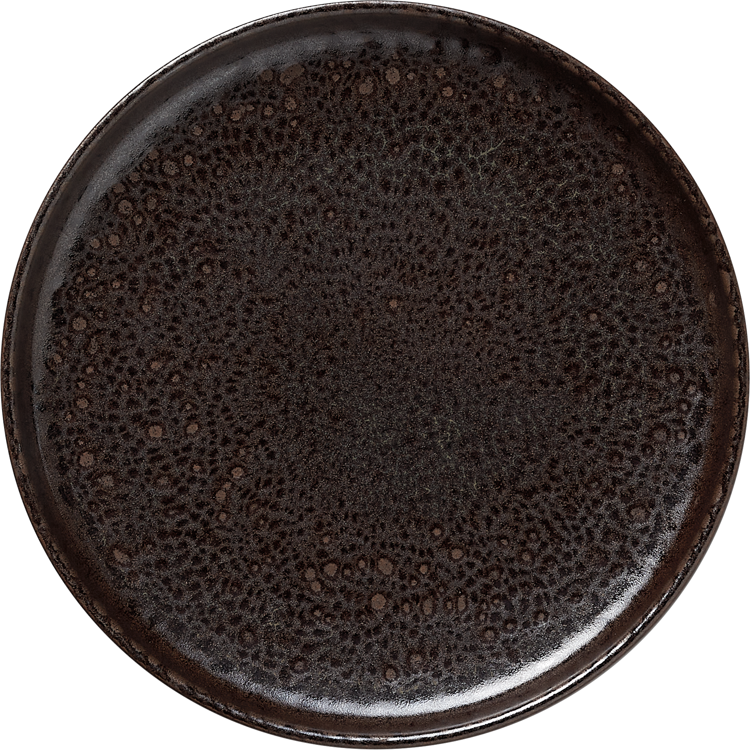 ROCKZZERO® ONE – Piatto piano, Ø 22,0 cm, serie Metallic Brown