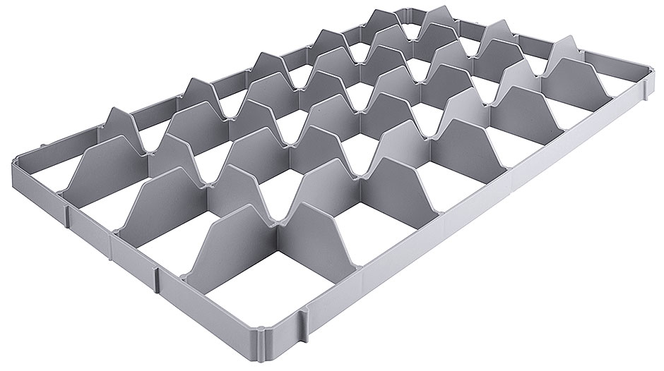 Cestello per 24 Bicchieri, Inferiore