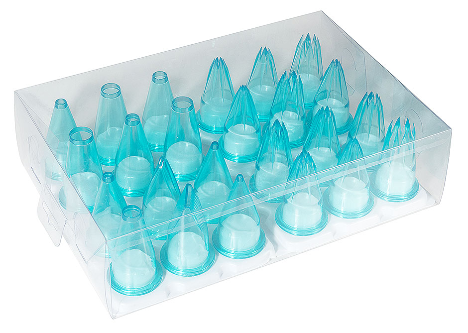 Spritztüllensatz - Höhe 5,5 cm Spritztüllensatz - Höhe 5,5 cm