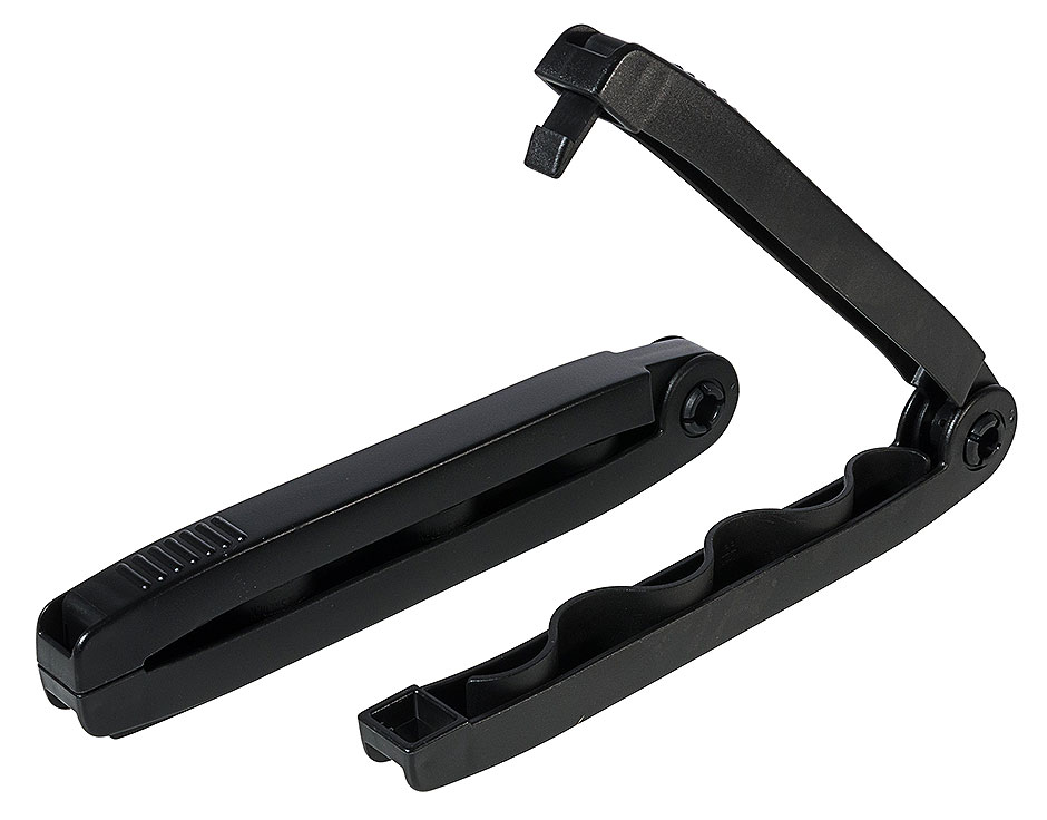 Beutelklammer groß - Länge 24,0 cm - Farbe schwarz Beutelklammer groß - Länge 24,0 cm - Farbe schwarz