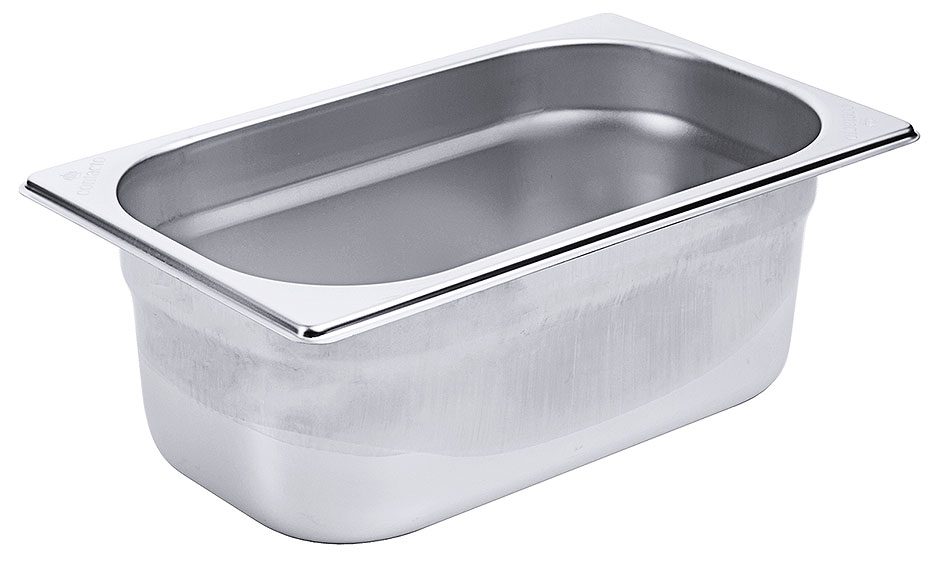 Contenitore GN 1/4 - Profondità 100 mm - Volume 2,80 Litri Contenitore GN 1/4 - Profondità 100 mm - Volume 2,80 Litri