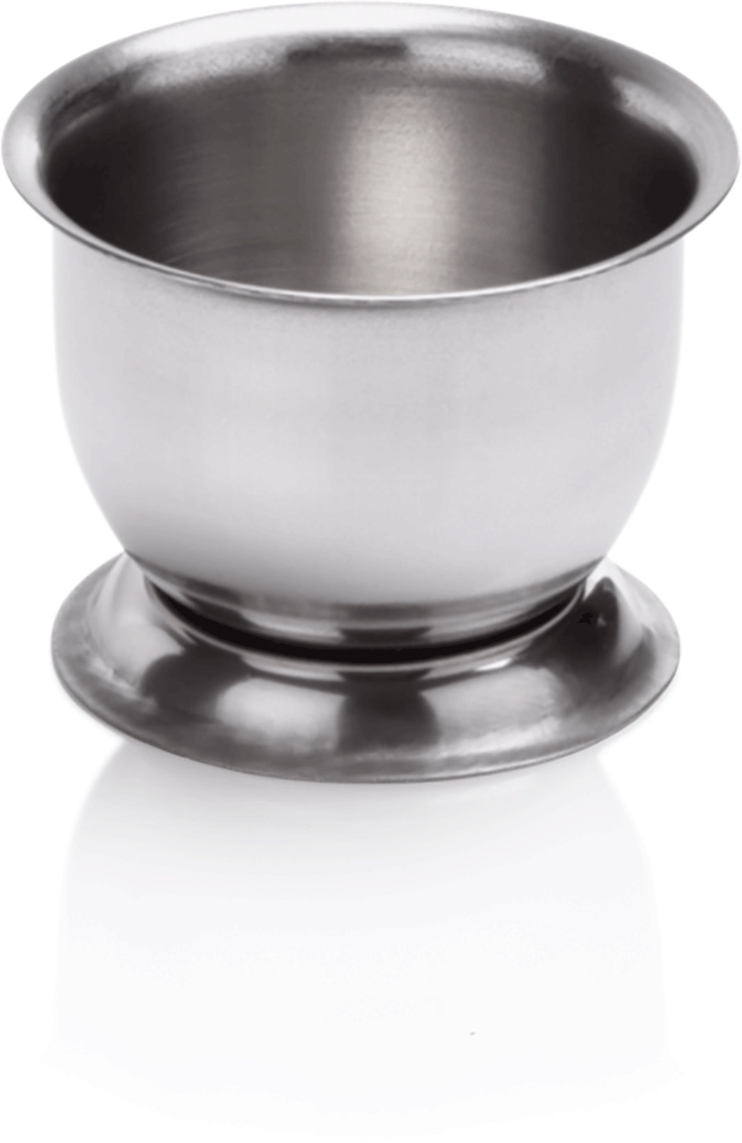 Eierbecher mit Loch, Höhe 4,0 cm aus CNS Eierbecher mit Loch, Höhe 4,0 cm aus CNS