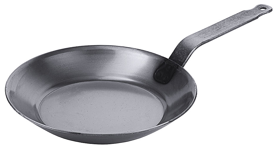 Padella in ferro – forma lionese – Ø 24 cm – manico 17,0 cm Padella in ferro – forma lionese – Ø 24 cm – manico 17,0 cm