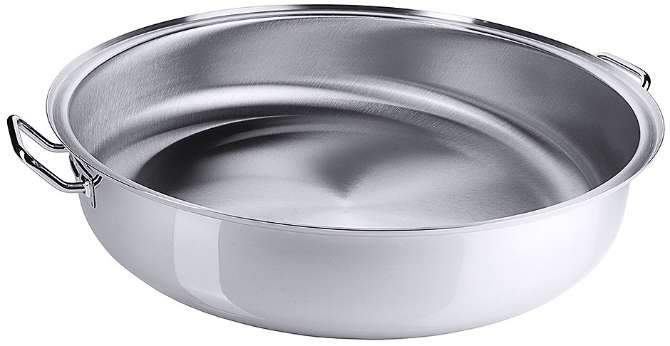 Padella Paella opaca Ø 58 cm - Altezza 16,0 cm - Ø fondo 46,0 cm