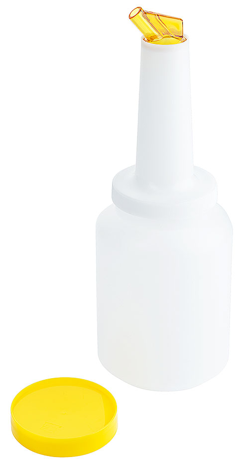 Bottiglia Dosatrice e da Conservazione Ø 12,5 cm - 2,0 Ltr. Giallo Bottiglia Dosatrice e da Conservazione Ø 12,5 cm - 2,0 Ltr. Giallo